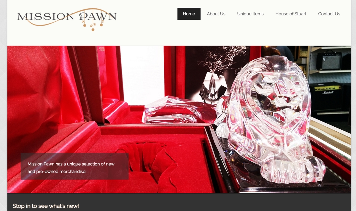 Mission Pawn was a website that was designed by team member Brian Clopton